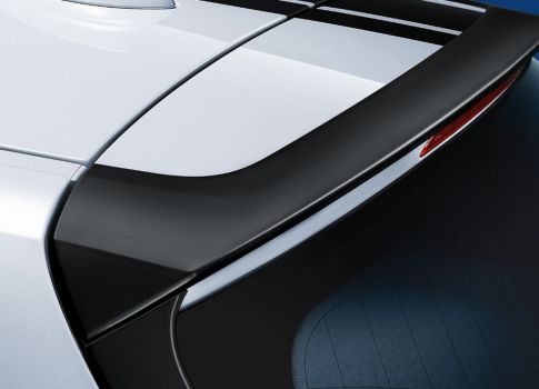 BMW M Performance Heckspoiler schwarz matt durchströmt
