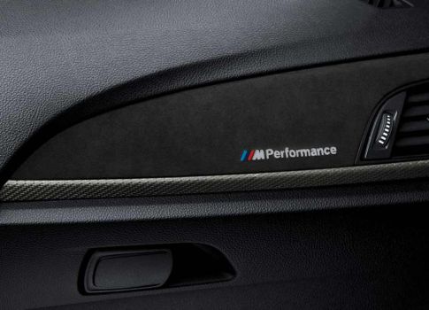 BMW M Performance Interieurleisten Carbon mit Alcantara