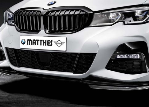 BMW M Performance Frontsplitter hochglänzend schwarz