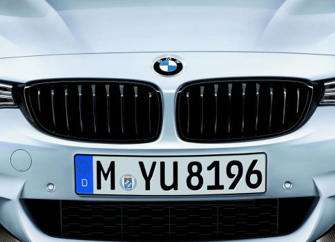 BMW M Performance Frontziergitter schwarz