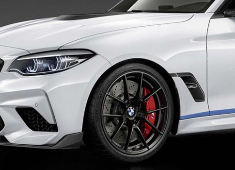 BMW M Performance Seitenwand Carbon vorne