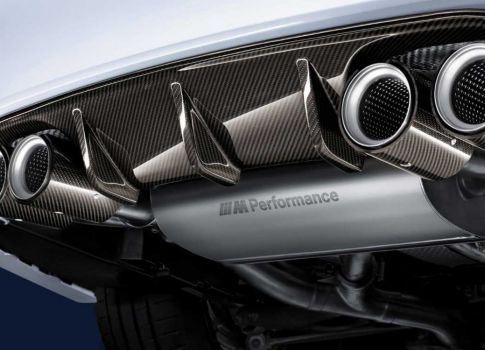 BMW M Performance Endrohrblende Carbon